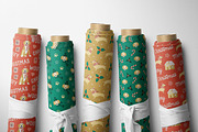 Dog Christmas patterns card elements, a Pattern Graphic by RevolutionizZed (Thumbnail 2 of 14)