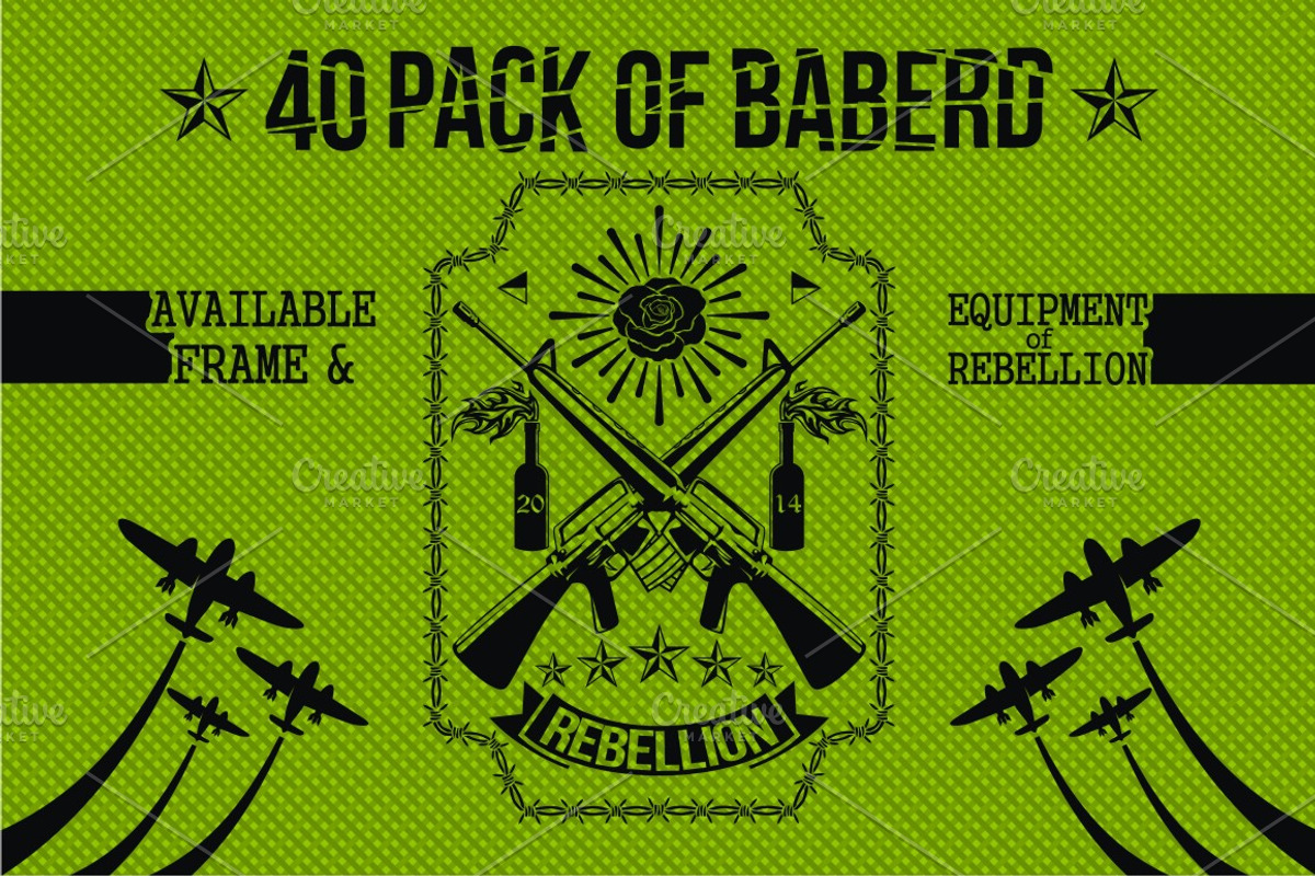 40 PACK OF BABERD