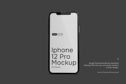 Iphone 12 Pro Mockup 03, an iPhone Mockup by Pipello Grafik (Thumbnail 4 of 4)