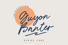 Guyon Banter - Script Font