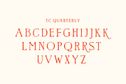 Quarterly - Quirky Handwritten Font, a Serif Font by Tom Chalky (Thumbnail 5 of 10)
