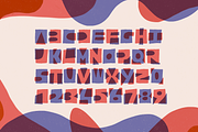 Lustik, a mid century font at 30%OFF, a Font by Francis Chouquet (Thumbnail 4 of 9)