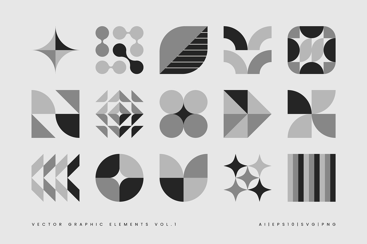 Vector Graphic Elements - Vol.1, an Object Graphic by Léo Alexandre