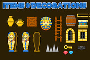 Platformer Game Tile Set 10, an Illustration by pzUH (Thumbnail 5 of 5)