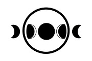 Decorative Lunar Phase Design, a Graphic by BIPLOB EXPERT (Thumbnail 9 of 13)