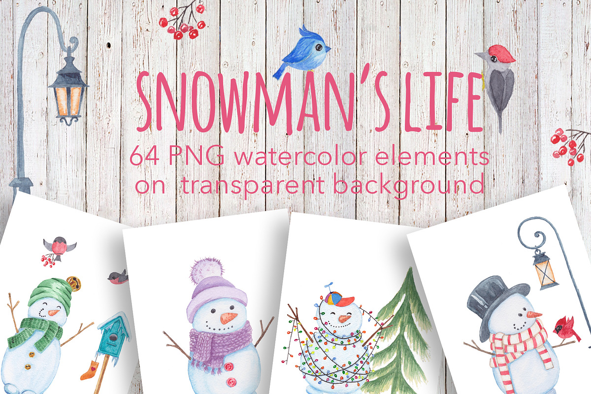 Snowmen's life, an Illustration by Red_cat (Photo 1 of 7)