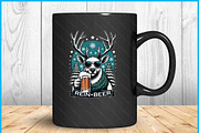 Rein-Beer Christmas Winter Holiday, a Graphic by Creativeusart (Thumbnail 3 of 4)