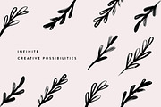 Minimal Watercolor Botanicals, a Decorative Illustration by Kinlake (Thumbnail 3 of 3)