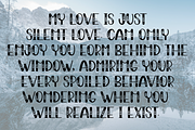 Love, a Script Font by InermediaSTUDIO (Thumbnail 8 of 8)