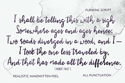 Mountain Brush Font, a Handwritten Font by plaidGecko (Thumbnail 5 of 7)