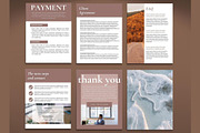 Client Welcome Packet CANVA, a Magazine Template by bonadigitals (Thumbnail 5 of 6)