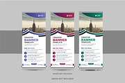 Roll-Up Banner, X Banner Design Set, a Stationery Template by Pavel_design (Thumbnail 11 of 11)
