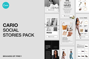 Fashion Social Stories - Canva