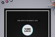 Luxury Black ID Badge, a Card Template by Tzochko (Thumbnail 5 of 6)