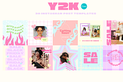 Y2K Instagram Post Templates, a Social Media Template by Hell Yeah Designs (Thumbnail 2 of 5)