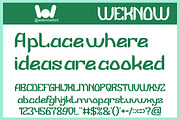 Jumping Frog, a Handwritten Font by weknow (Thumbnail 3 of 8)