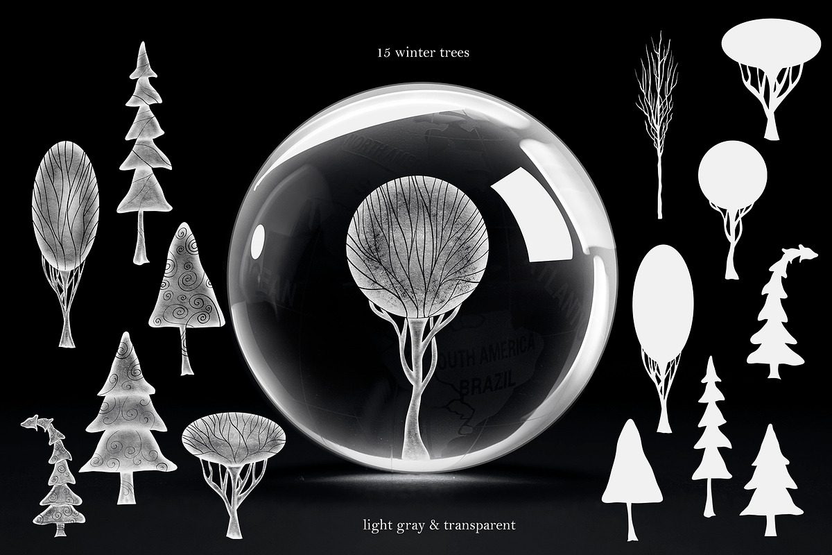 FALL WINTER MAGIC SEASONS CREATOR, a Texture Illustration by ArtOLB (Photo 5 of 11)
