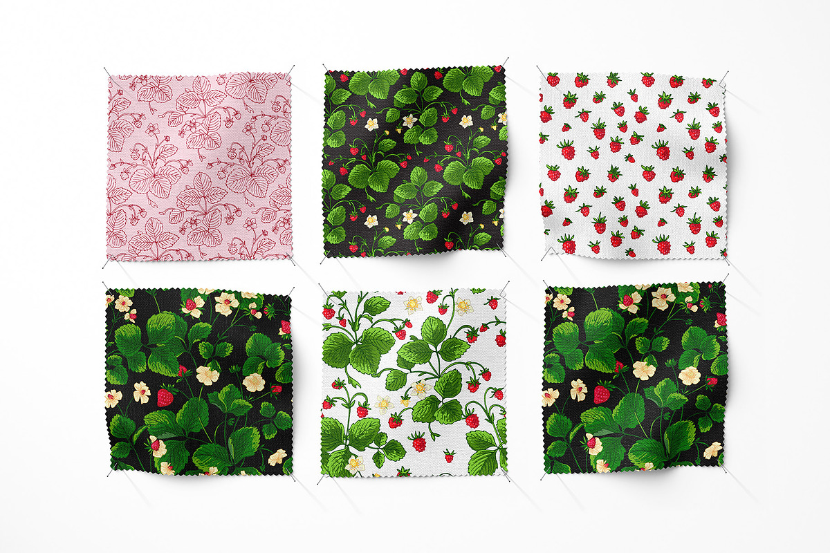 Strawberry berries vector color, a Graphic by irina.vaneeva (Photo 7 of 8)
