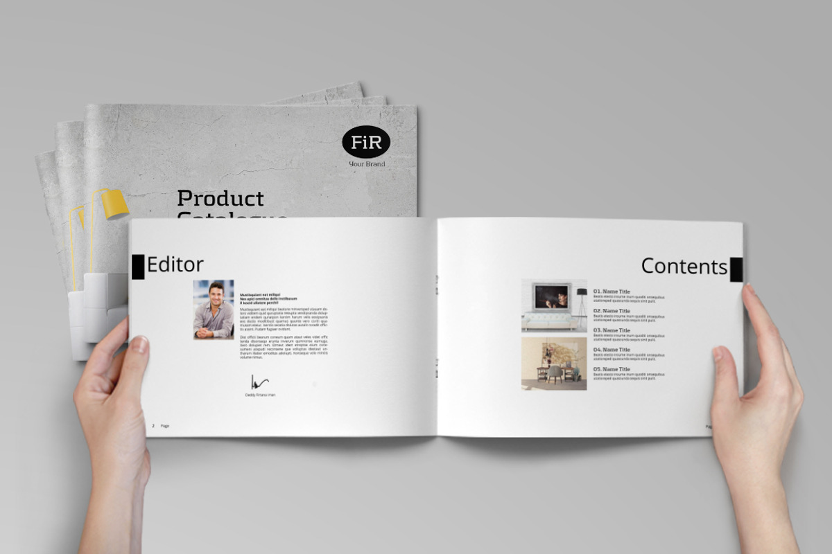 Catalogue Interior, a Brochure Template by Firtana (Photo 2 of 10)