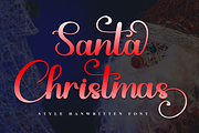 Santa Christmas, a Handwritten Font by InermediaSTUDIO (Thumbnail 1 of 7)
