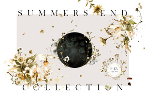 Summers End Watercolor Collection