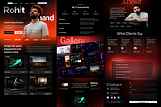 Premium Framer Portfolio Template 1, a Landing Page Template by Graphicuss (Thumbnail 3 of 6)