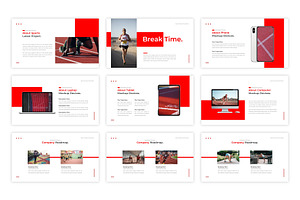 Sporta Presentation Template