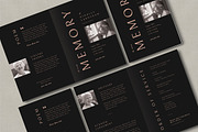 Funeral Program Template, a Brochure Template by VectorVactory (Thumbnail 2 of 7)