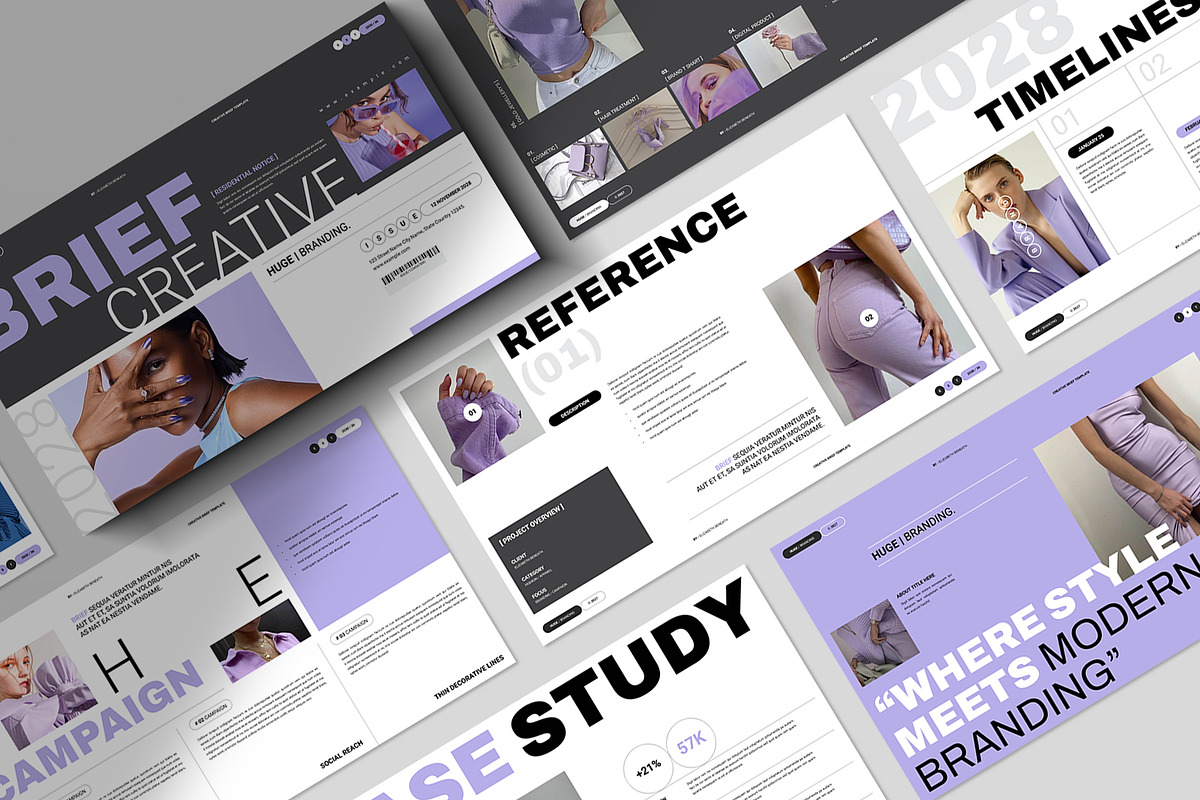 Creative Brief Presentation Template, a Presentation Template by TemplateFolio-Shop (Photo 5 of 11)