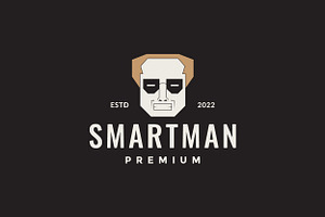 Head Smart Man Sunglasses Logo