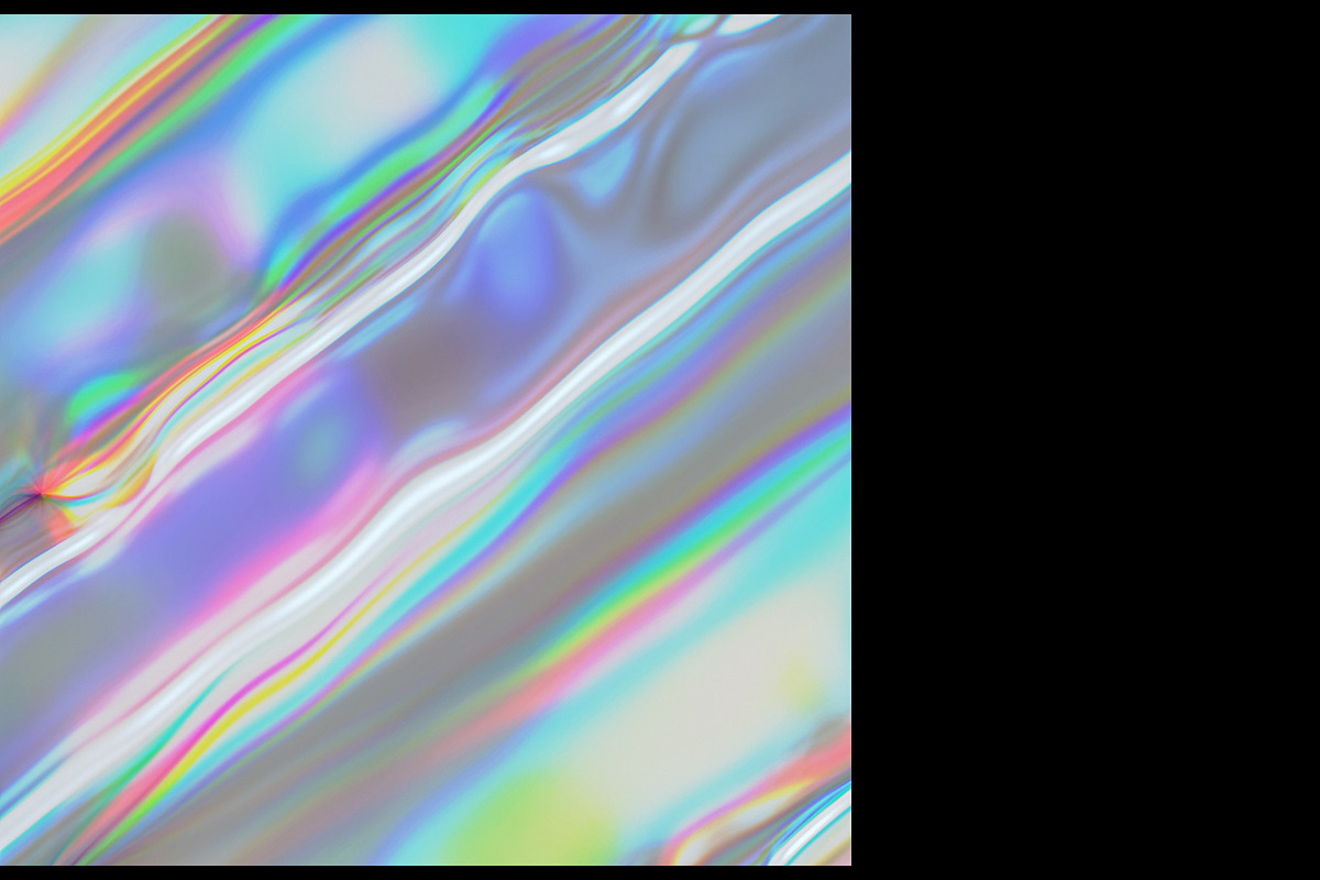Iridetex - Holographic Textures Pack, a Texture Graphic by BULBFISH (Photo 4 of 10)