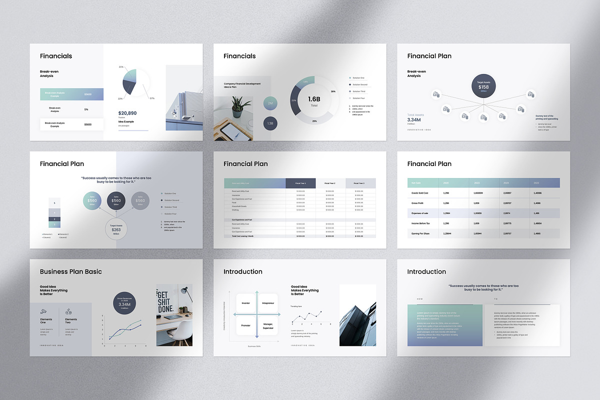 Business Plan Presentation, a Presentation Template by GoldenPixelStudio (Photo 23 of 29)