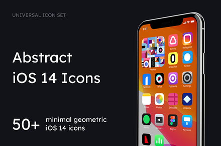 Abstract iOS 14 Icons