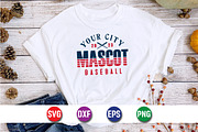 Your City Mascot Baseball SVG Design, an Object Graphic by SVGCuteShop (Thumbnail 2 of 3)