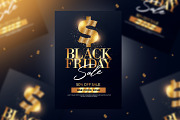 Elegant Black Friday Template, a Templates & Theme by Rome B Creation (Thumbnail 1 of 3)