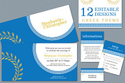 Greek Theme Wedding Suite, an Invitation Template by Elegrad Design Agency (Thumbnail 2 of 10)