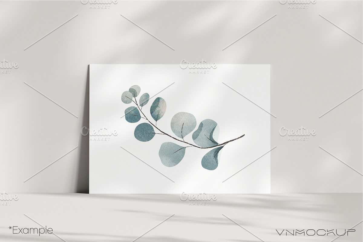 Card Mockup Bundle - 31 Mockups, a Print Template by VNmockup (Photo 4 of 9)