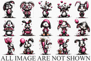 Whimsical Easter Rabbit Clipart, an Illustration by Canvas Craft (Thumbnail 3 of 6)