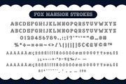 Fox Mansion 5 Fonts Style, a Serif Font by Fox7 By Rattana (Thumbnail 10 of 11)