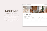 Notion Life Planner, a Stationery Template by AestheticOrganizer (Thumbnail 8 of 10)