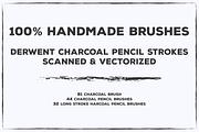 Pencil Charcoal Illustrator Brushes, a Brush Add-On by TheBlackPixelCo (Thumbnail 2 of 8)