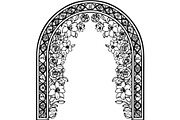 Decorative Arch Window Vector Set, a Decorative Illustration by Designer_Momina (Thumbnail 5 of 21)