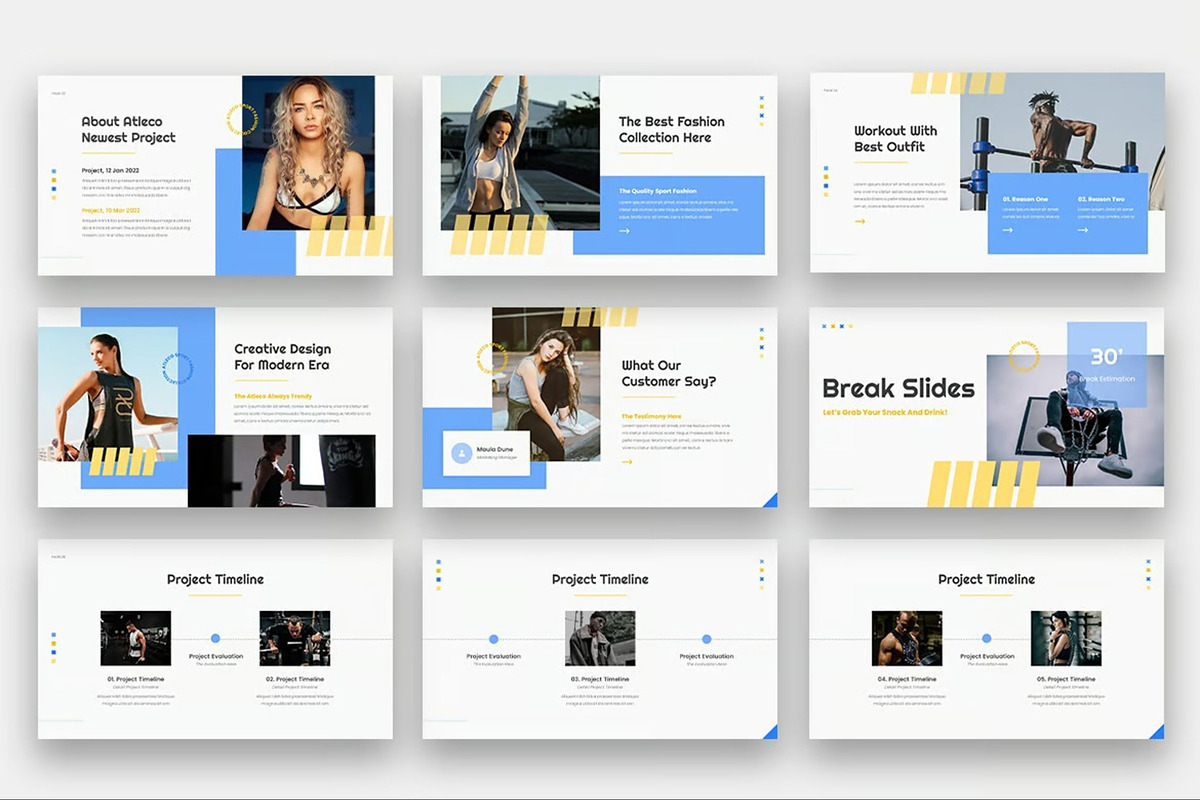 Atleco - Sport Fashion Keynote, a Presentation Template by Fit-tee (Photo 4 of 6)
