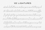 Avanti Casual Script in Bold & Thin, a Script Font by Jen Wagner Co (Thumbnail 14 of 14)