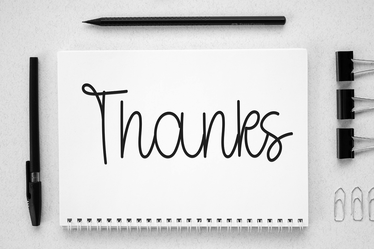 Original Handmade, a Handwritten Font by FreshTypeINK (Photo 7 of 7)