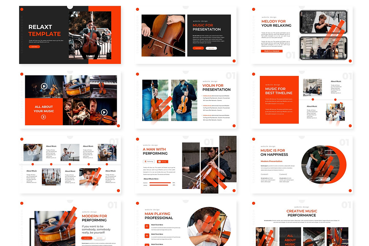Relaxt - Powerpoint Template, a Presentation Template by AQR Studio
