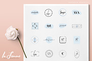 250 Feminine Logos Pack, a Branding & Logo Template by Graphicdome (Thumbnail 8 of 27)