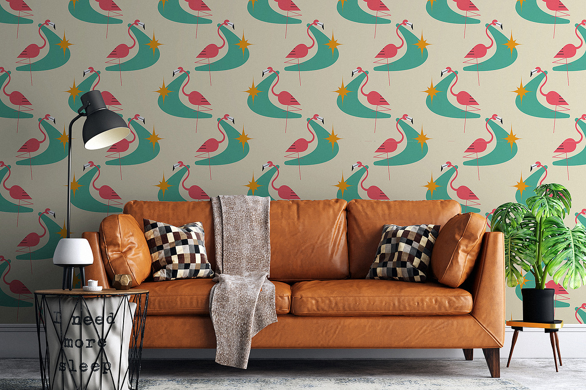 Atomic Mid-Century Vintage Patterns, a Pattern Graphic by Kokoshka (Photo 5 of 6)