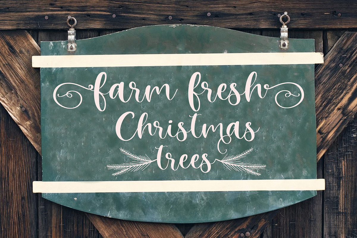 Winter Time. Decorative Script Font, a Script Font by CallMeStasia (Photo 10 of 13)
