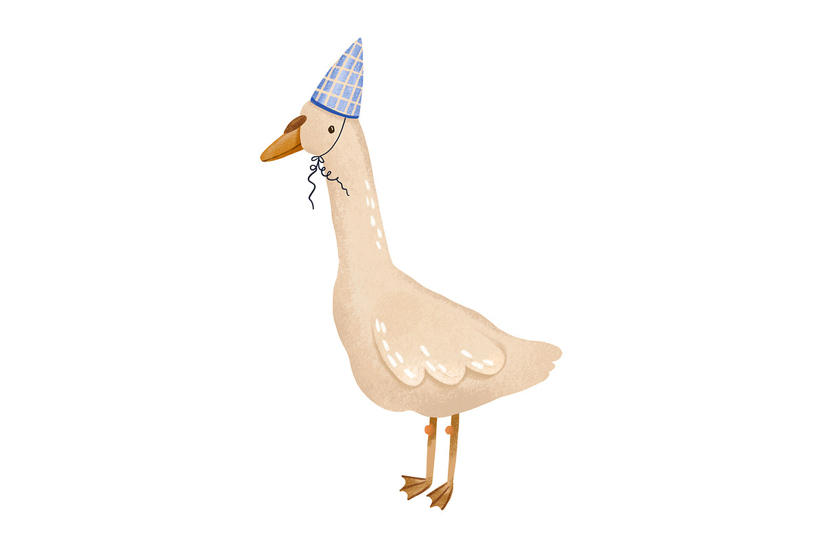 Blue Goose Celebration Collection, an Animal Illustration by the_myro (Photo 11 of 14)